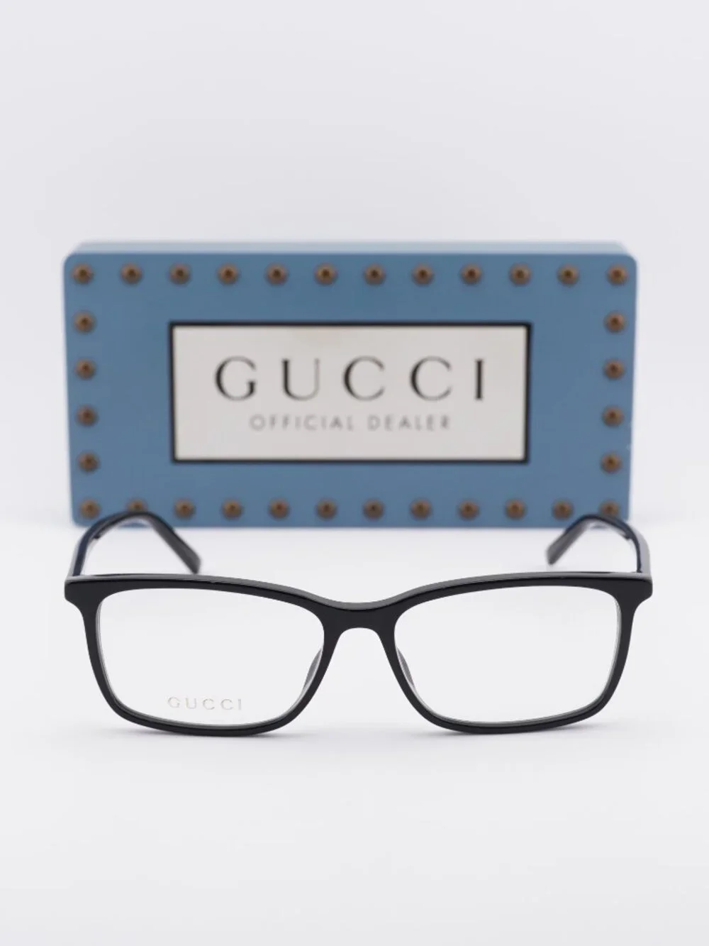 Gucci GG1997O 005 Rectangle 57mm Eyeglasses - Black